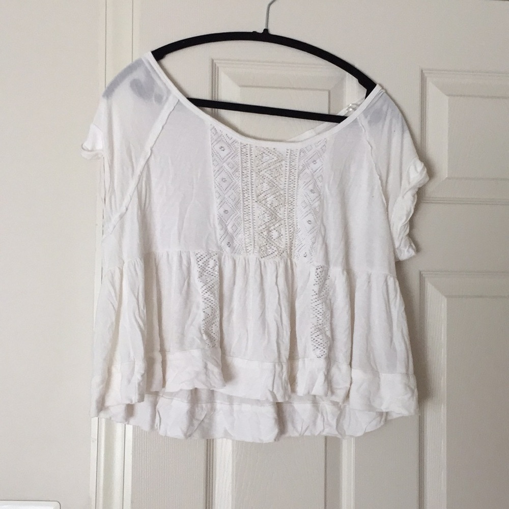 Free People Flowy Crop Top
